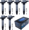 Ignition Coils & Spark Plugs Set for Ford Lincoln 3.5L 3.7L