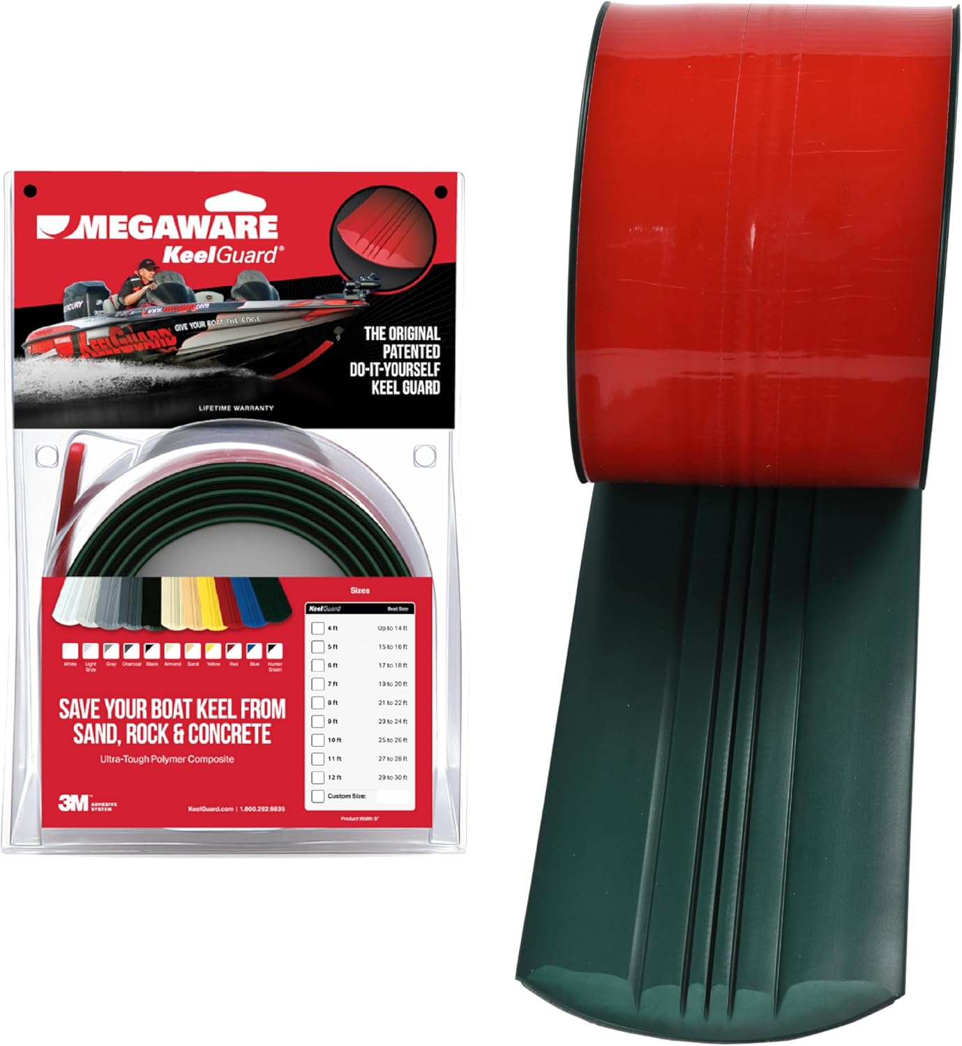 MEGAWARE KEELGUARD DIY Keel Guard for Boat Protection and Style