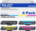 TN227 TN223 High Yield Toner Cartridge Compatible 4 Pack - Reliable