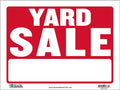 Yard Sale Sign 12x16 Plastic Pack - High Visibility, Weatherproof