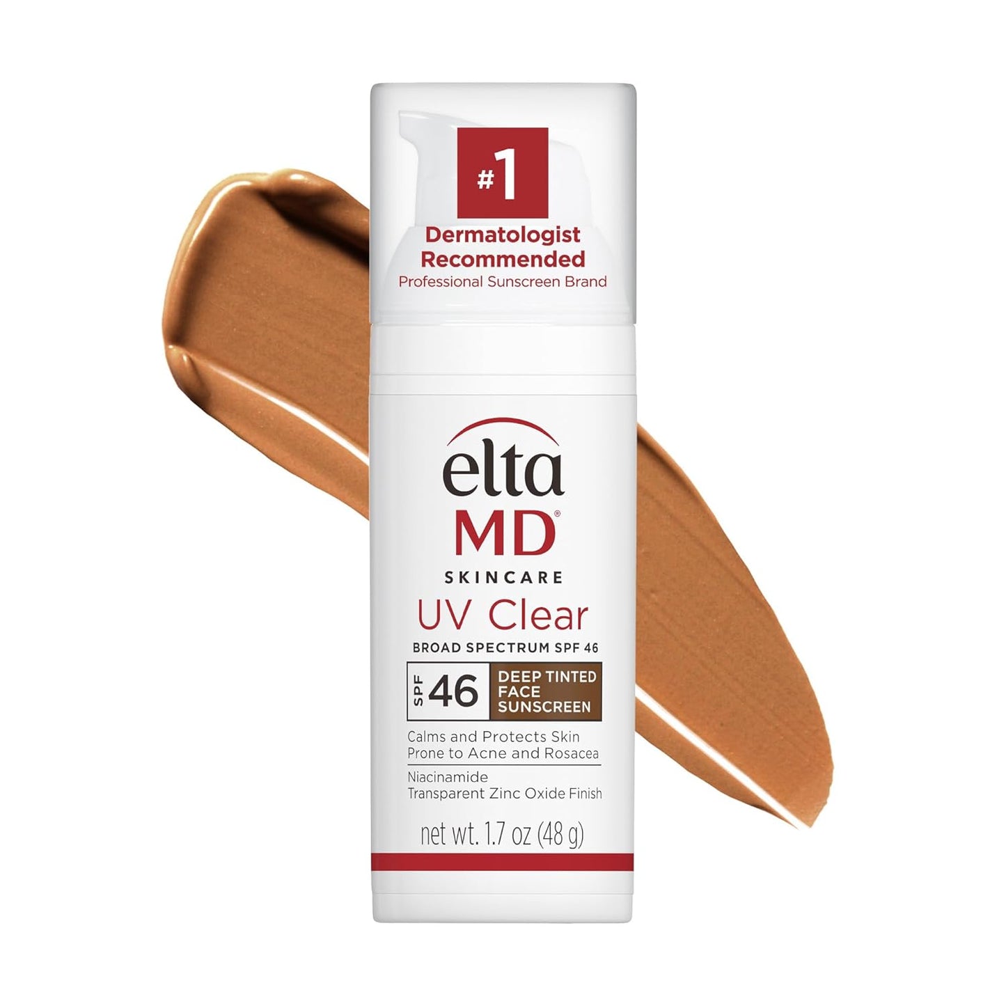EltaMD UV Clear Tinted Face Sunscreen SPF 46 for All Skin Types