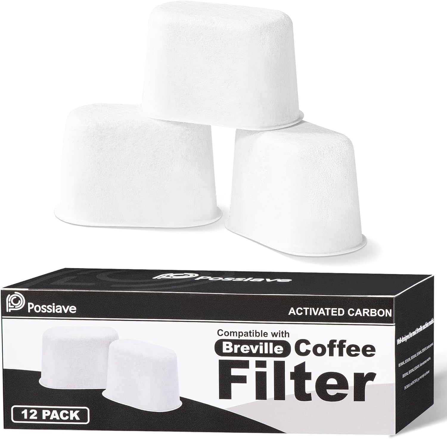 Breville BWF100 Charcoal Filters 12-Pack