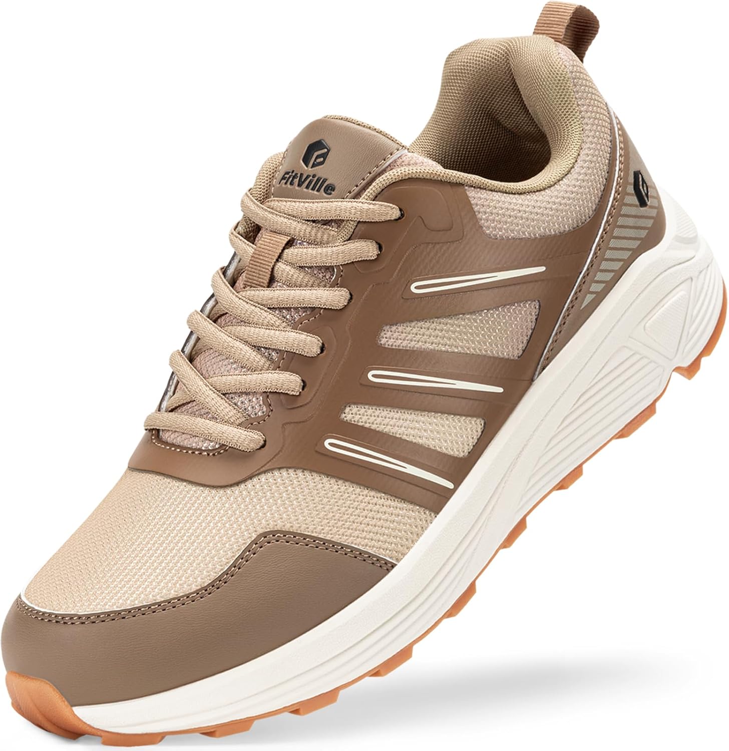 FitVille Extra Wide Sneakers for Men with Roomy Toe Box