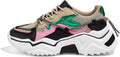 Platform Colorful Fashion Sneakers - Comfortable Chunky (Style XN4F)