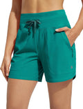 Baleaf Women's 5in Swim Board Shorts with Boxer Liner & Pockets