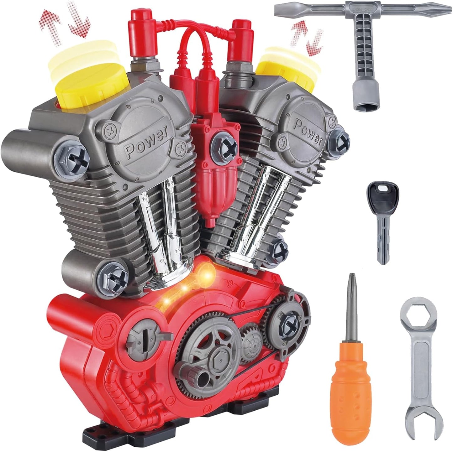Take Apart Toys Engine Building Kit with Lights and Sounds