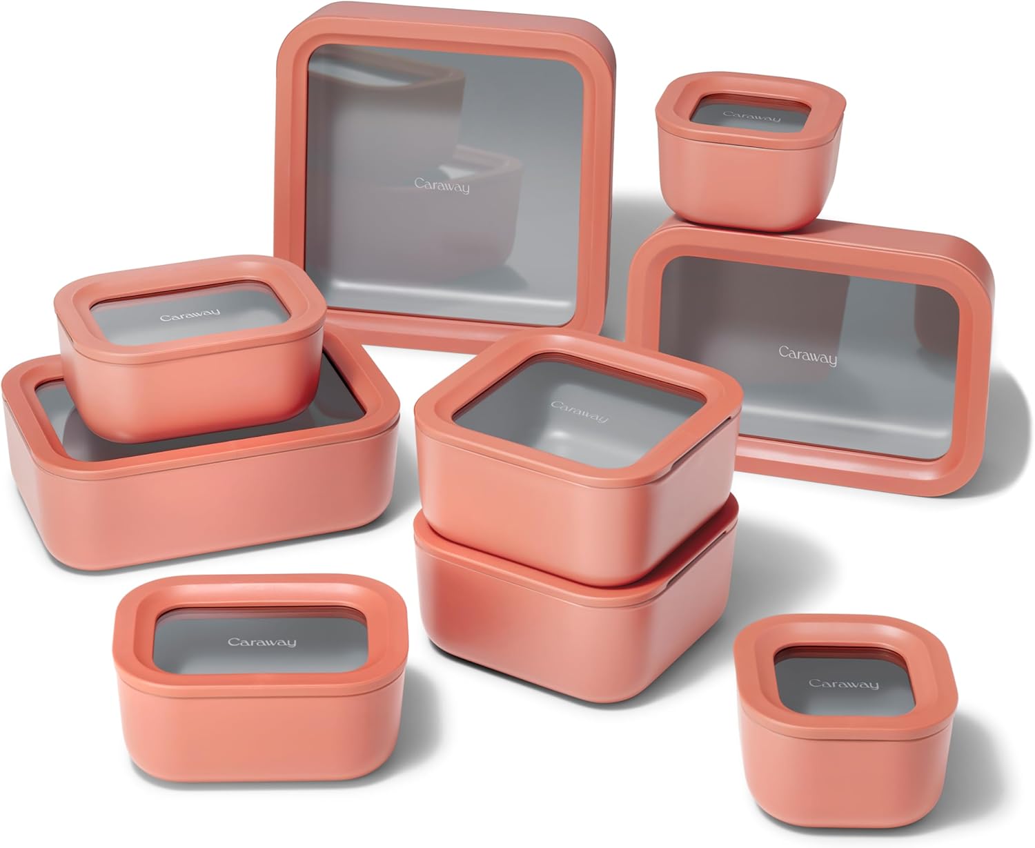 Caraway 22pc Glass Food Storage Set - Non-Toxic & Versatile