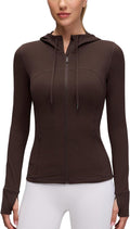 Butterluxe Hooded Athletic Jacket for Women - Soft Slim Fit