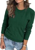 Soft Knit Women's Pullover Sweater Top - Lightweight Spring Fit
