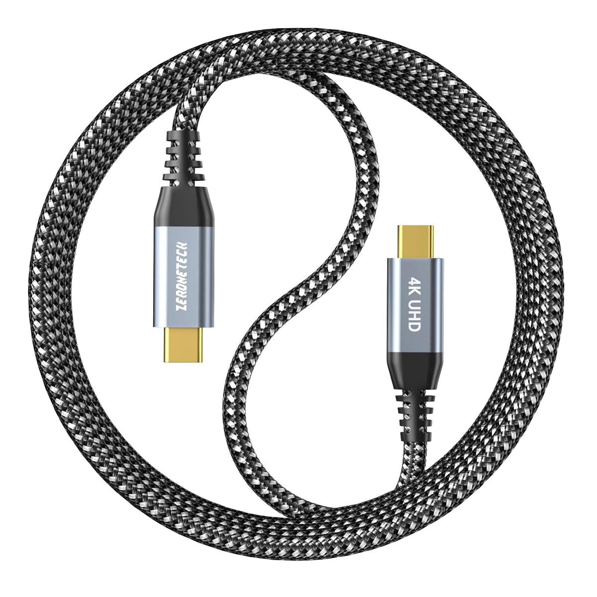 High-Speed 4K Monitor Cable with 100W Charging – GearMustHave