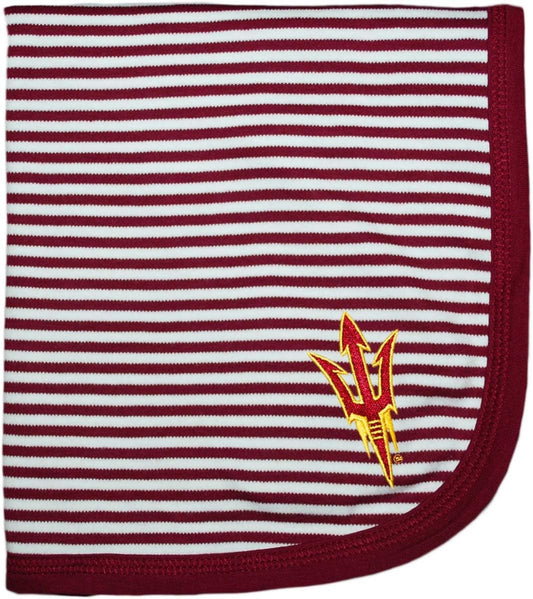 Arizona State Pitchfork Striped Baby and Toddler Blanket Review