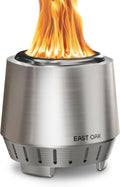 EAST OAK Fuoco Smokeless Tabletop Fire Pit - Compact, Powerful Heat