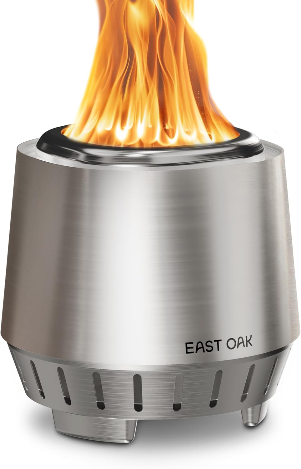 EAST OAK Fuoco Smokeless Tabletop Fire Pit for Outdoor Use