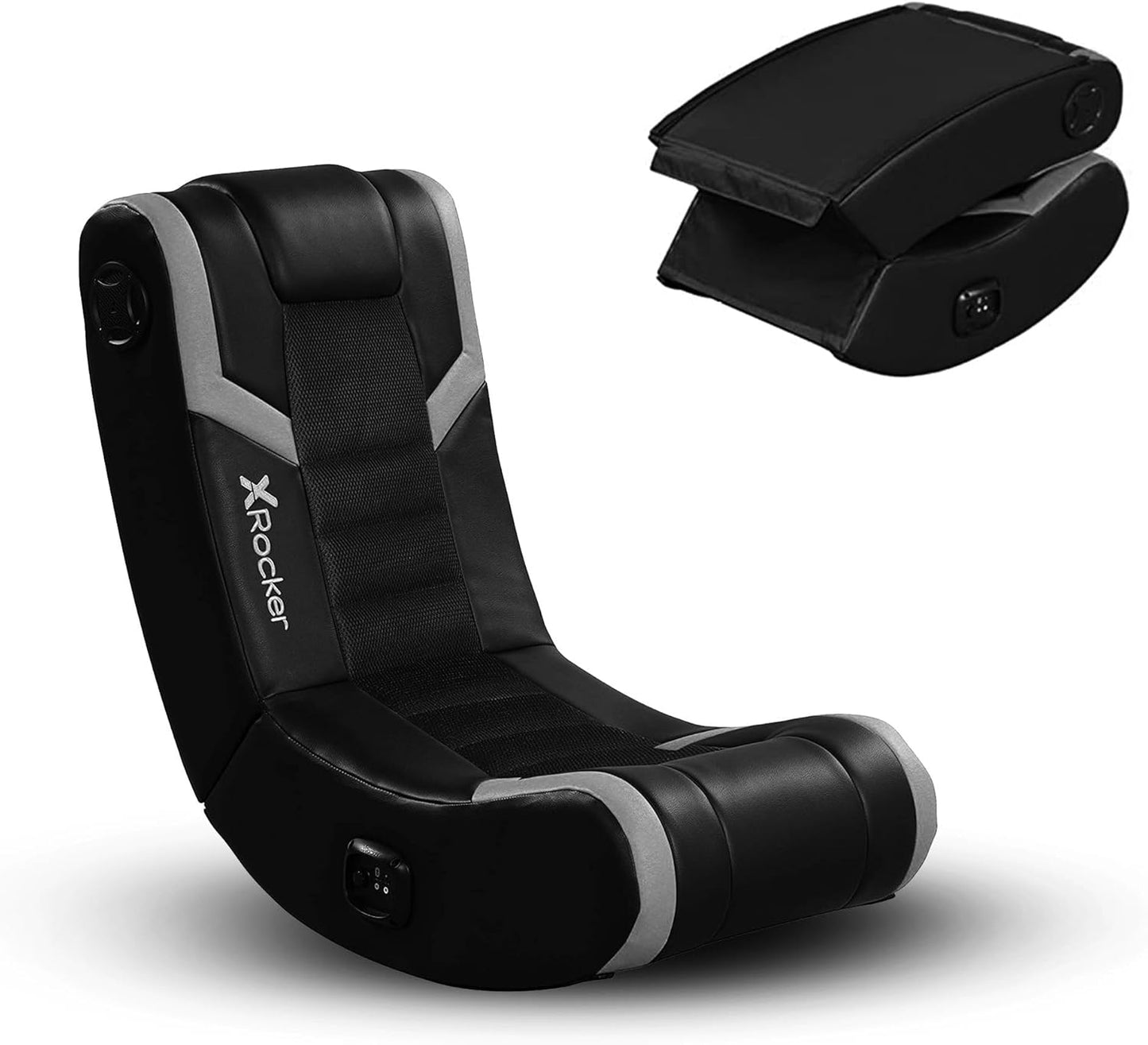 X Rocker Gaming Chair: Immersive Audio, Foldable, ideal for Gamers!