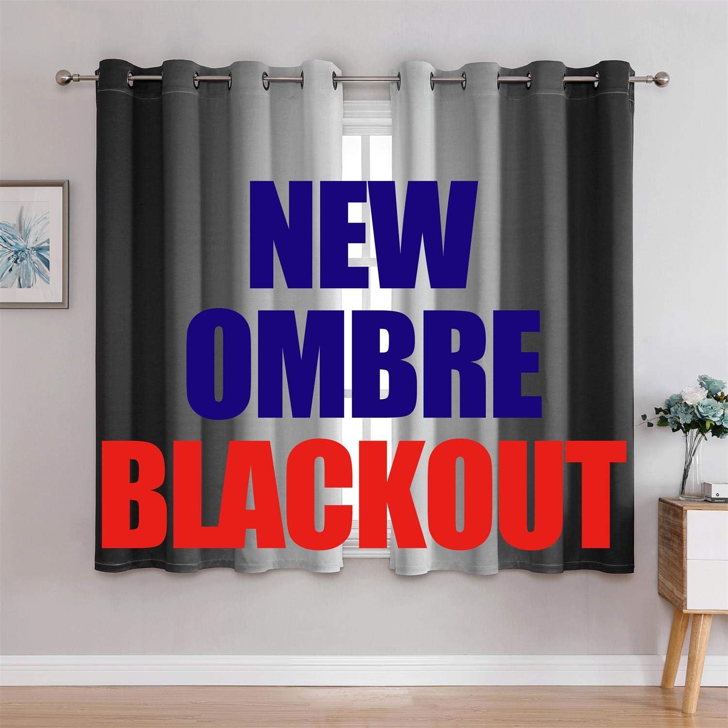 G2000 Blackout Curtains with Ombre Design for Stylish Rooms