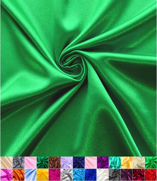 Luxurious Shiny Satin Fabric for Elegant Sewing and Crafts