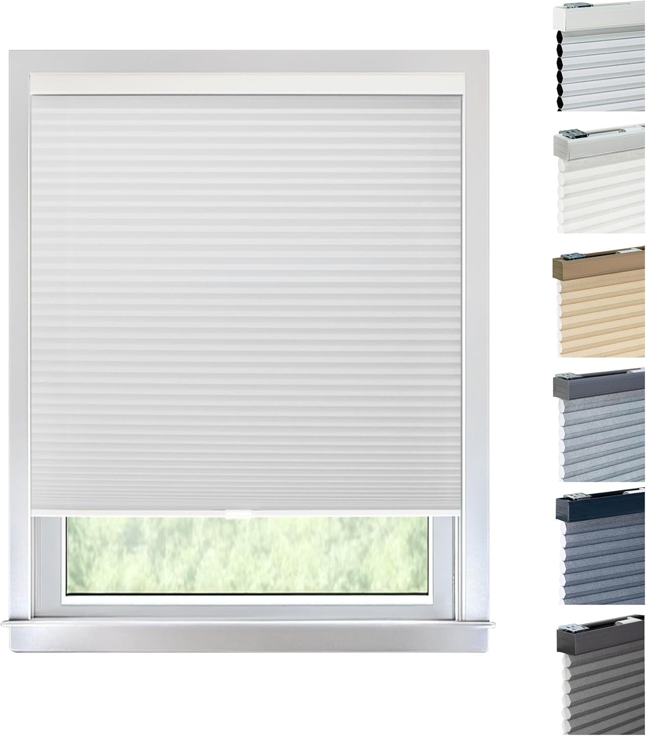 Chicology Cellular Shades Cordless Blinds for Home Windows