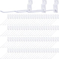 Moxweyeni 100 Pack Slatwall Hooks for Retail and Garage Use
