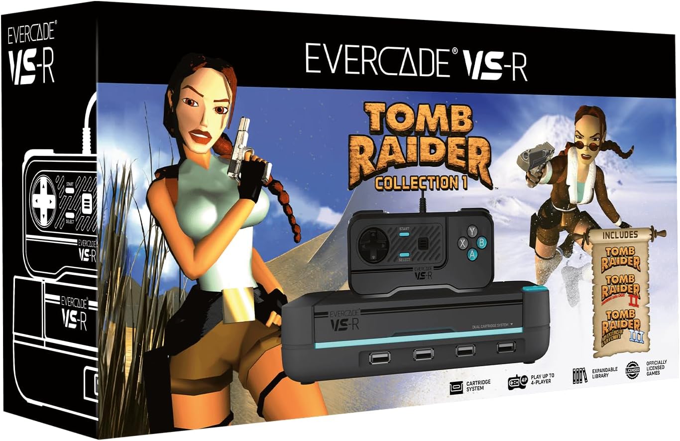 Evercade VS-R Retro Gaming Console for Classic Gaming Fun