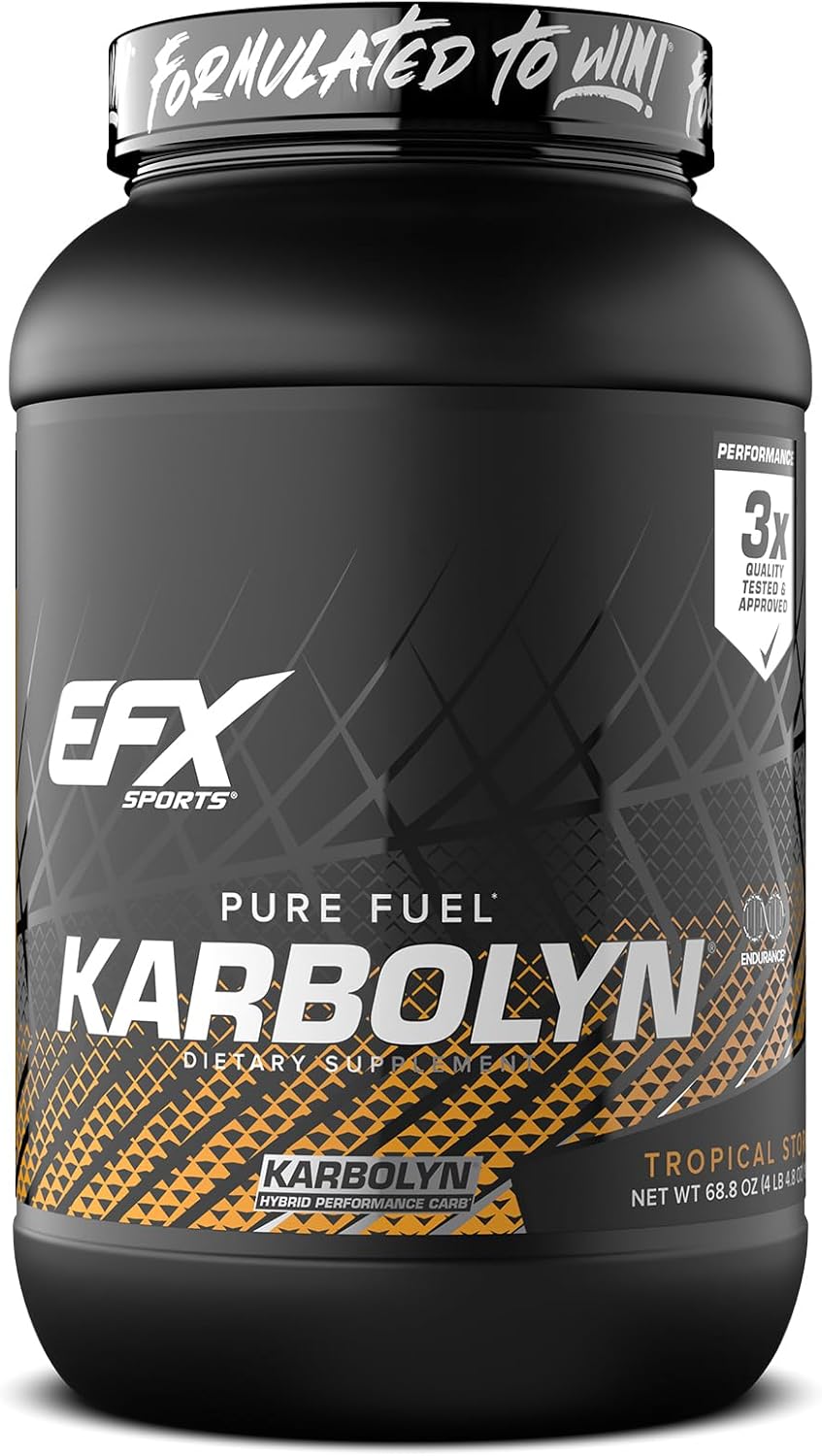 EFX Sports Karbolyn Fuel - Fast-Absorbing Carb Powder for Energy