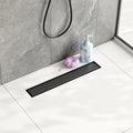 Neodrain 18-In Linear Shower Drain with Tile Insert - Sleek Matte