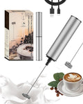 Milk Frother Rechargeable Wand - Portable USB Coffee Frother