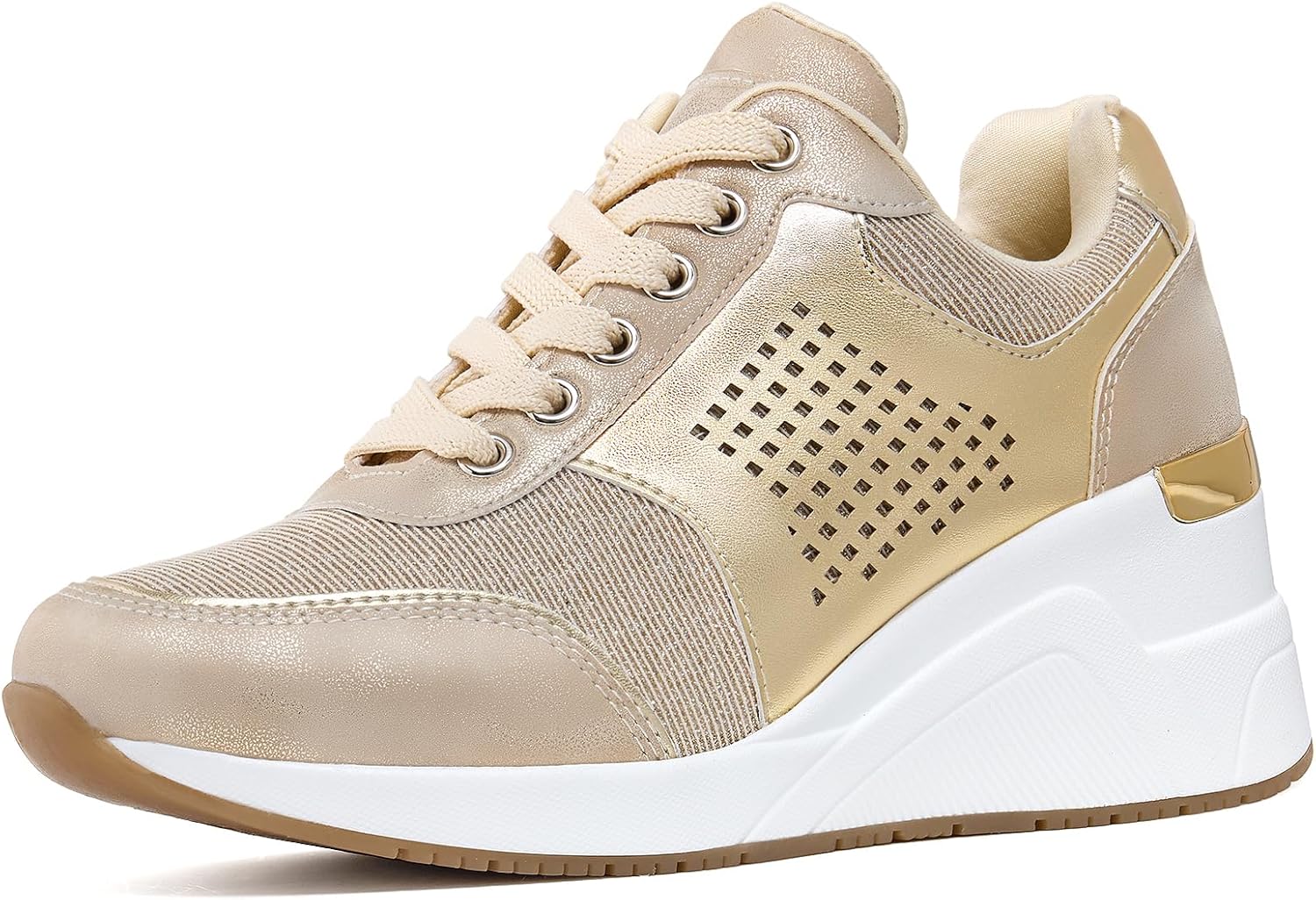 Cestfini Wedge Sneakers for Women - Stylish Non-Slip Shoes
