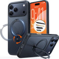 TORRAS 360 Magnetic Stand Case for iPhone 17 Pro Max - 360 Spin Stand