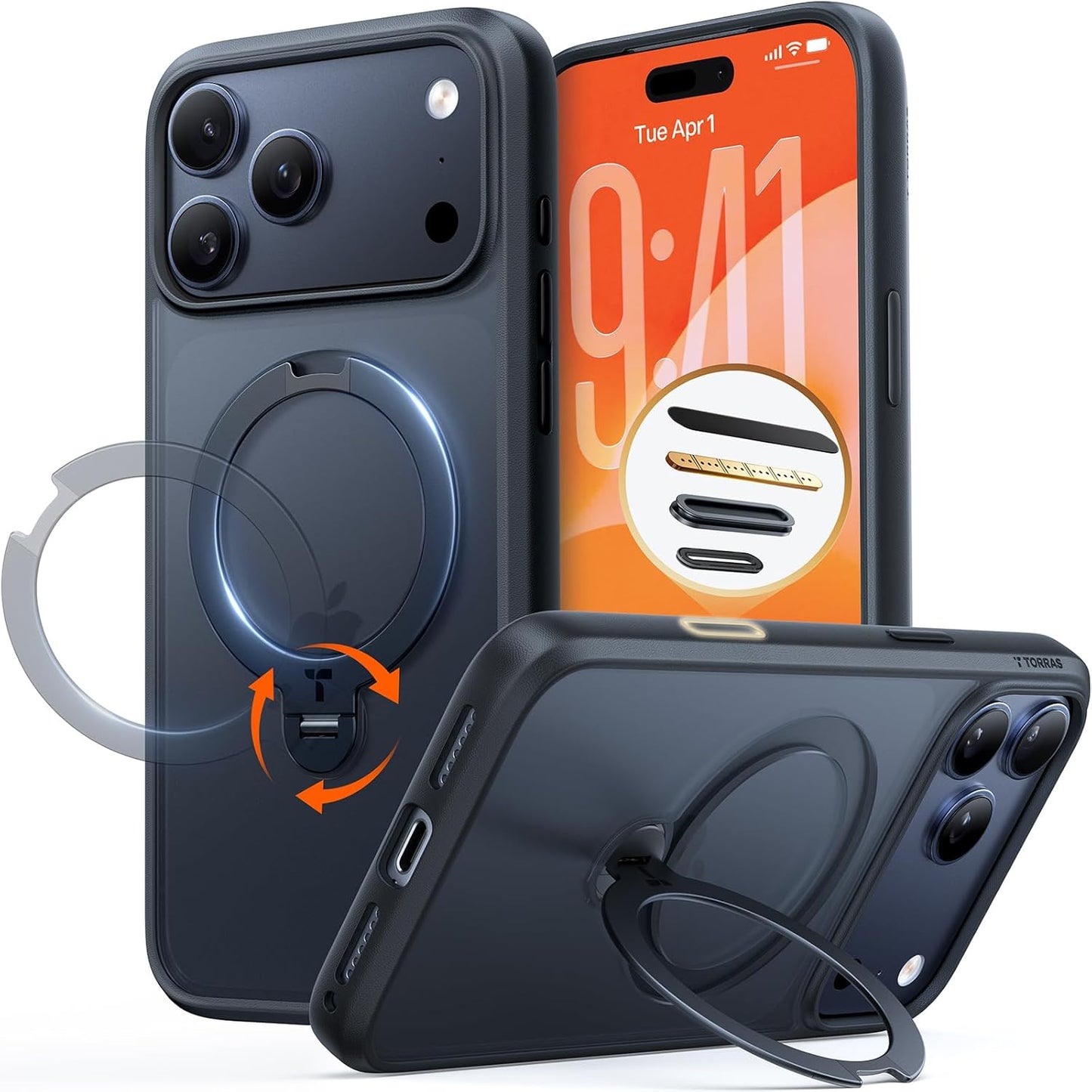 TORRAS 360 Magnetic Stand for iPhone 17 Pro Max Case Review