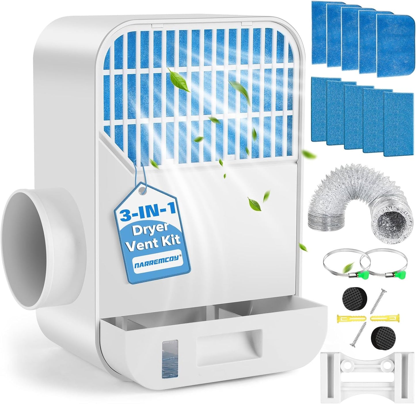 6-Layer Pro Indoor Dryer Vent Kit for Enhanced Air Quality
