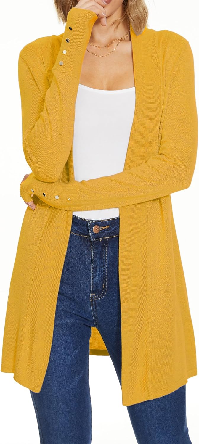 Spicy Sandia Women's Cardigan Sweaters for Casual Spring Wear