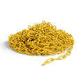 Montour Line Plastic Chain Safety Barrier Yellow 2 in 200 ft