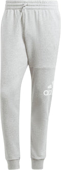 Men's Essentials Fleece Tapered Cuff Big Logo Pants - Cozy Fit