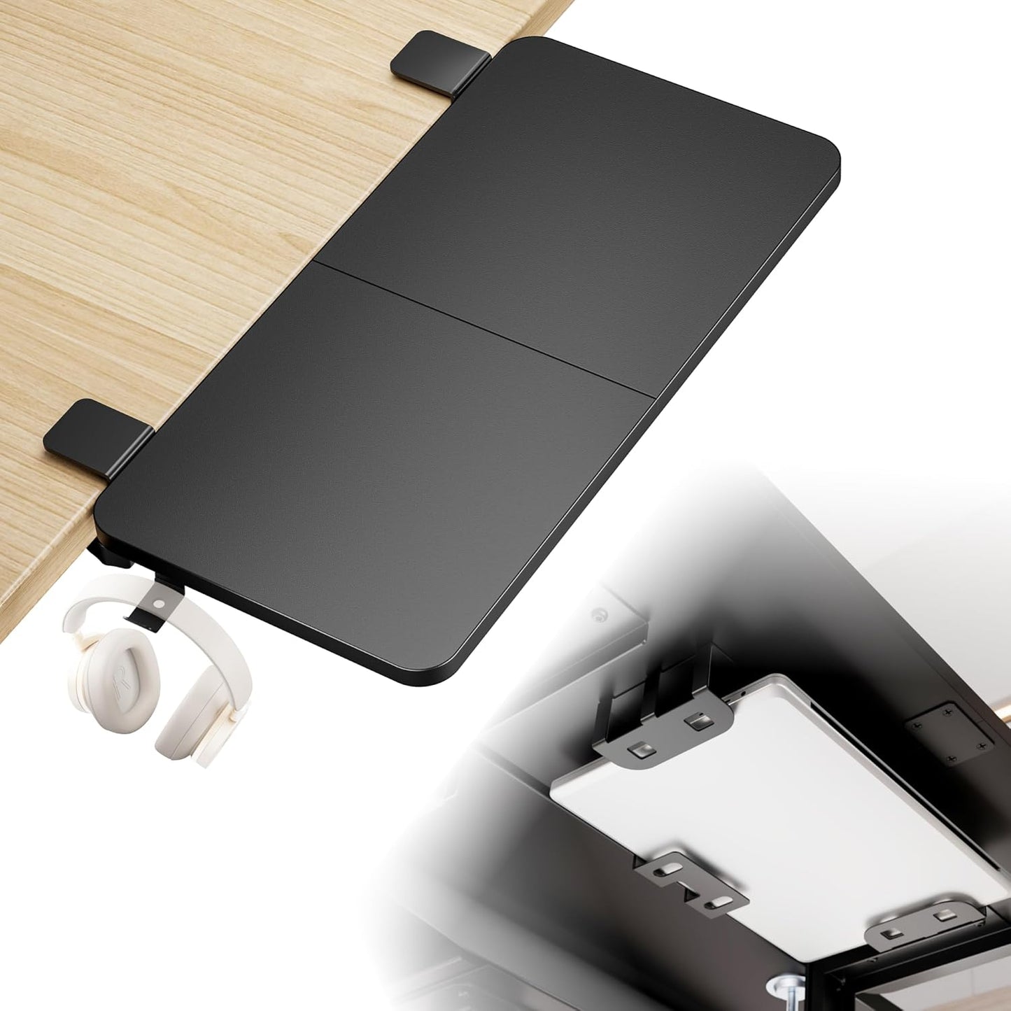 PEGZONE Desk Extender Tray: Convenient Workspace Expansion
