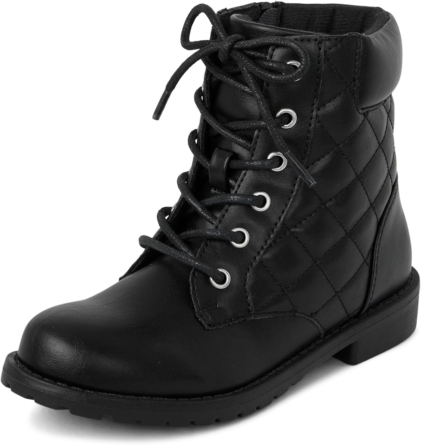 Girls Lace Up Combat Boots for Stylish Young Adventurers