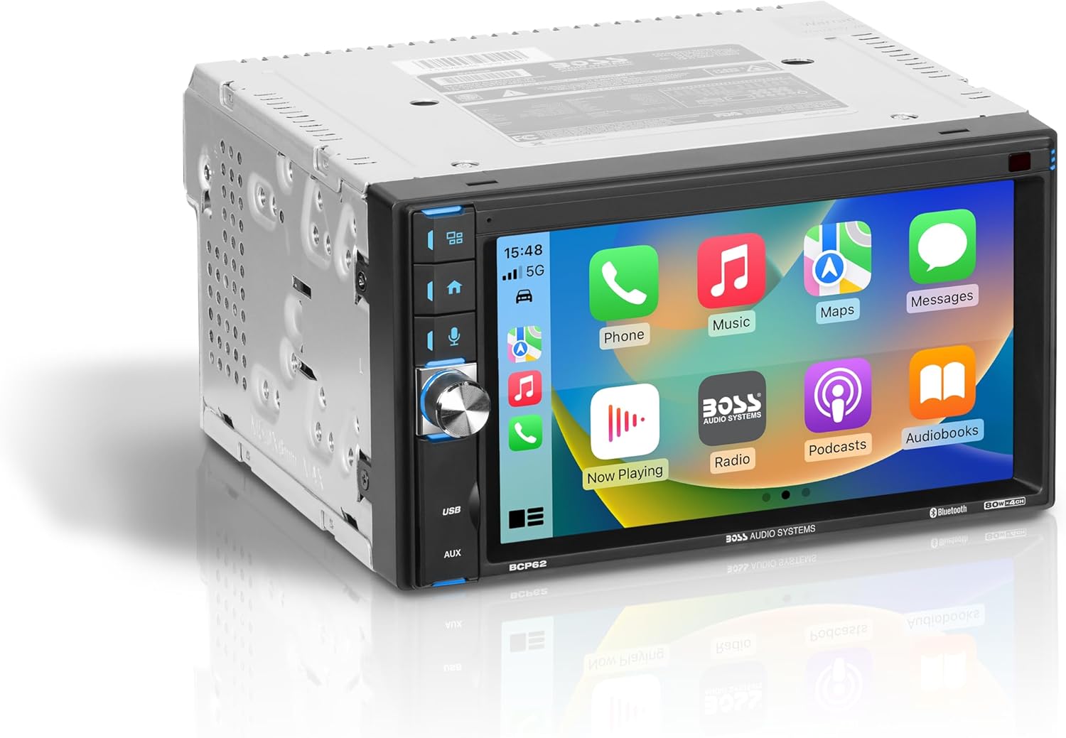 BOSS Audio Systems BCP62 Car Stereo with Apple CarPlay Features