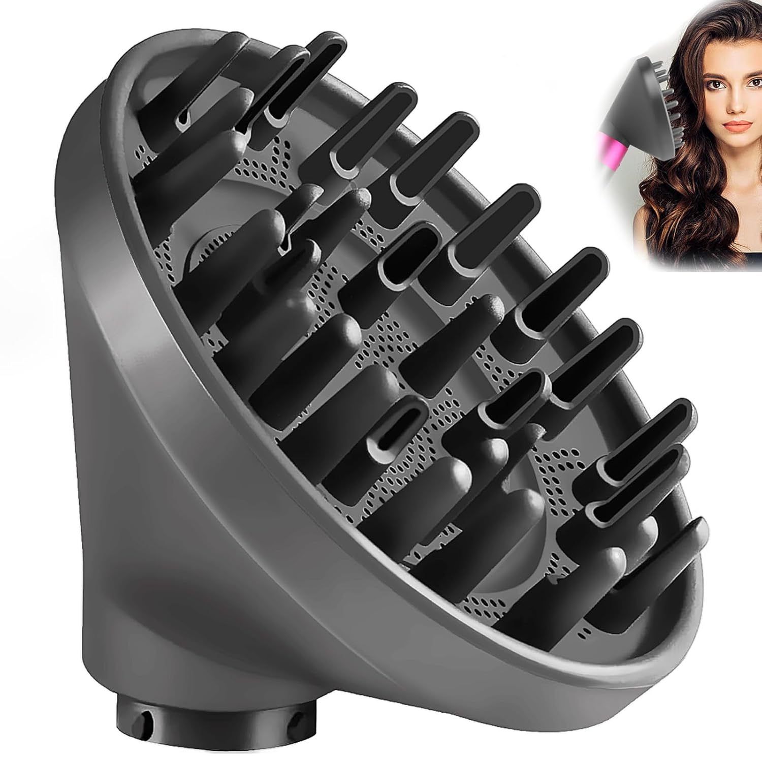 DianSung Upgraded Diffuser Attachments: Effortless Styling