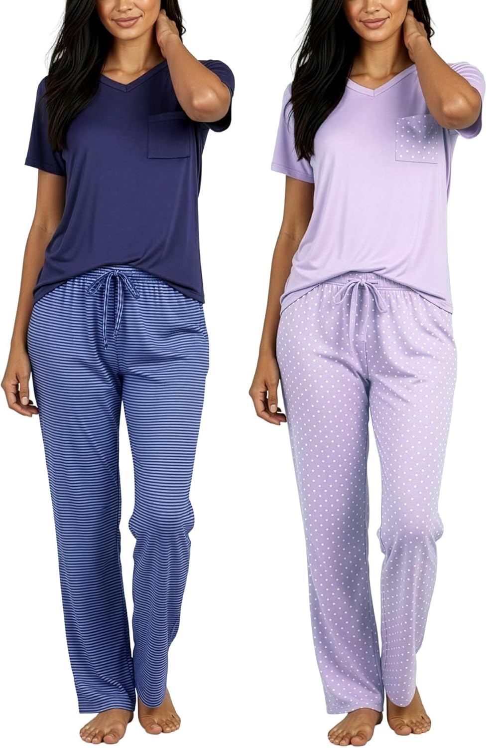 Comfy Pajama Sets for Women: Short & Long Sleeve Options