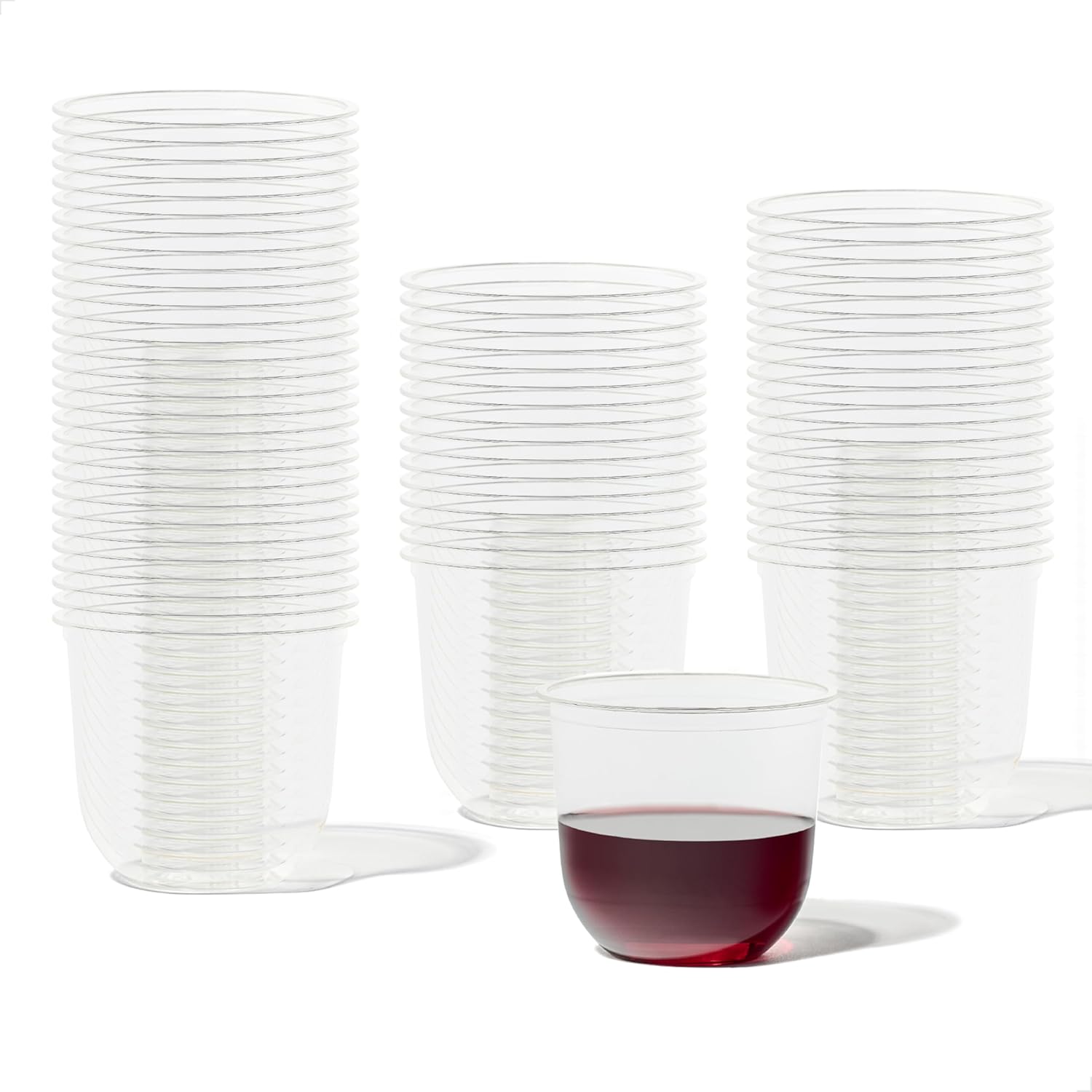TOSSWARE NATURAL Arc 12 oz Plant Based Cups for Parties