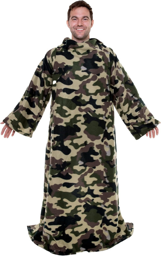 Snuggie Wearable Blanket with Sleeves for Ultimate Comfort