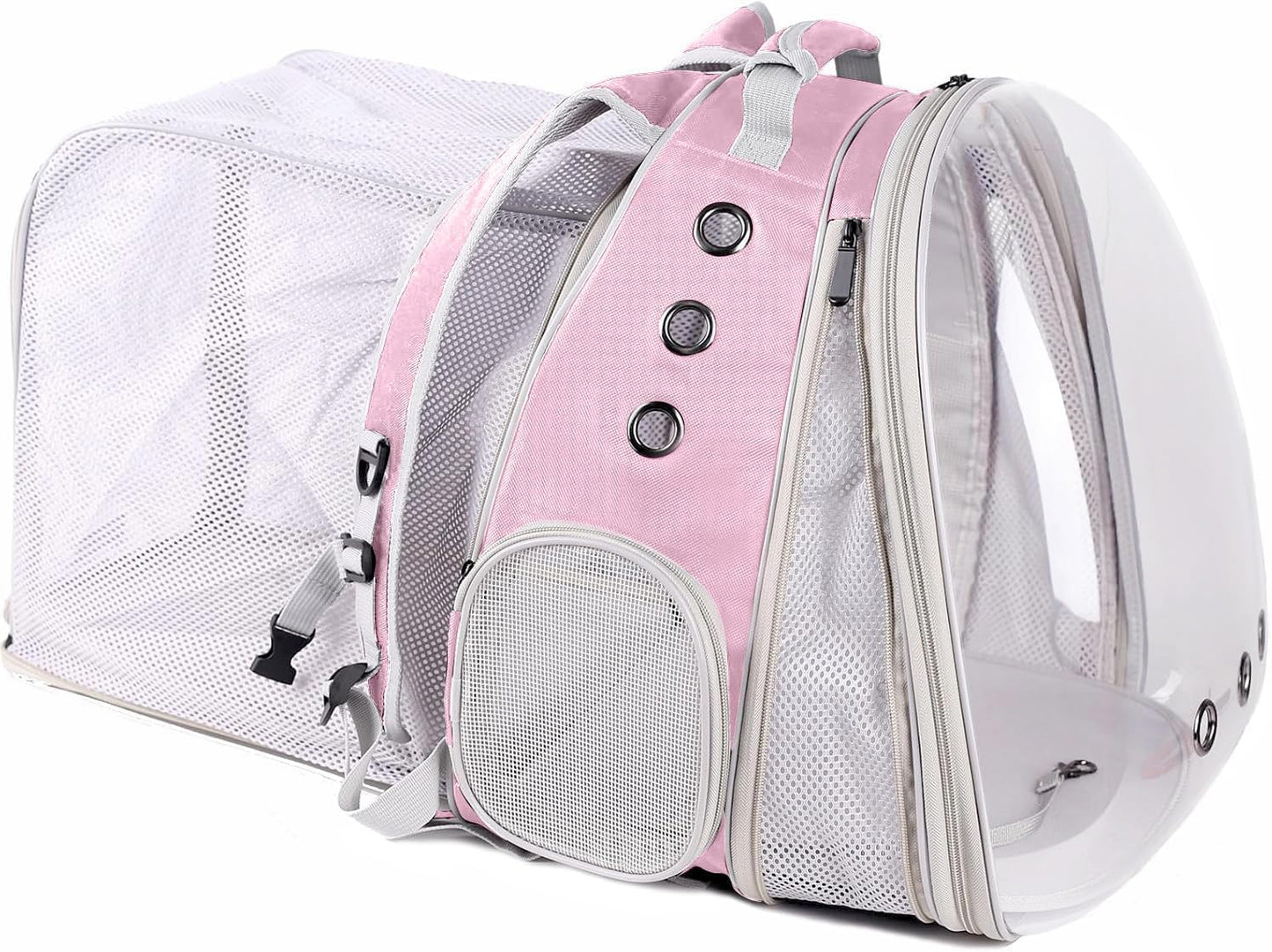 halinfer Dual Extension Pet Backpack Carrier for Large Cats