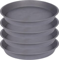 4 Pack 18 19 in Plant Saucer Round - Deep Heavy Duty Trays