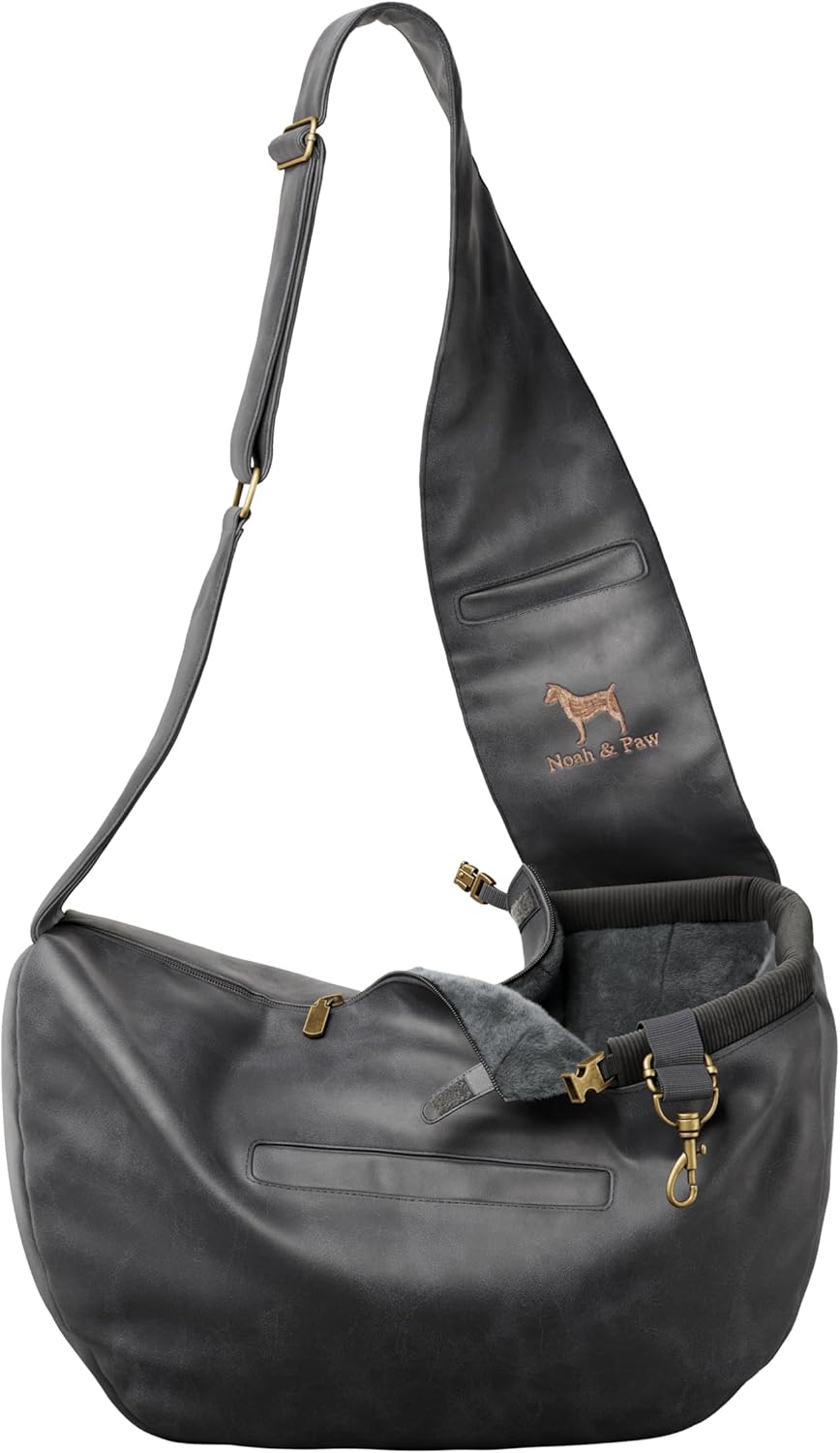 Noah & Paw Dog Sling Carrier for Small Dogs and Cats 5-18lb