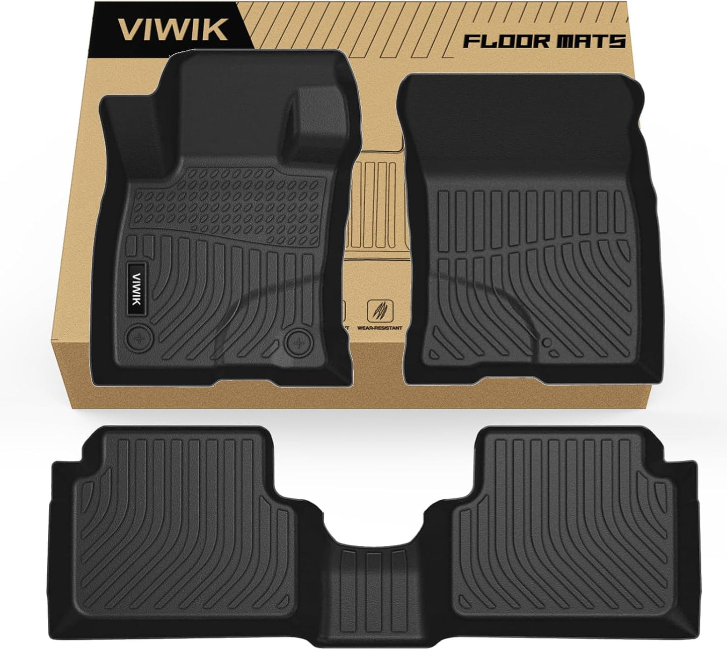 Custom Fit All Weather Floor Mats for Ford Maverick 2022-2025