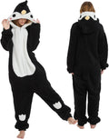 Onesie Adult Costume Animal Pajamas for Women/Men - Ultra-Soft Fleece