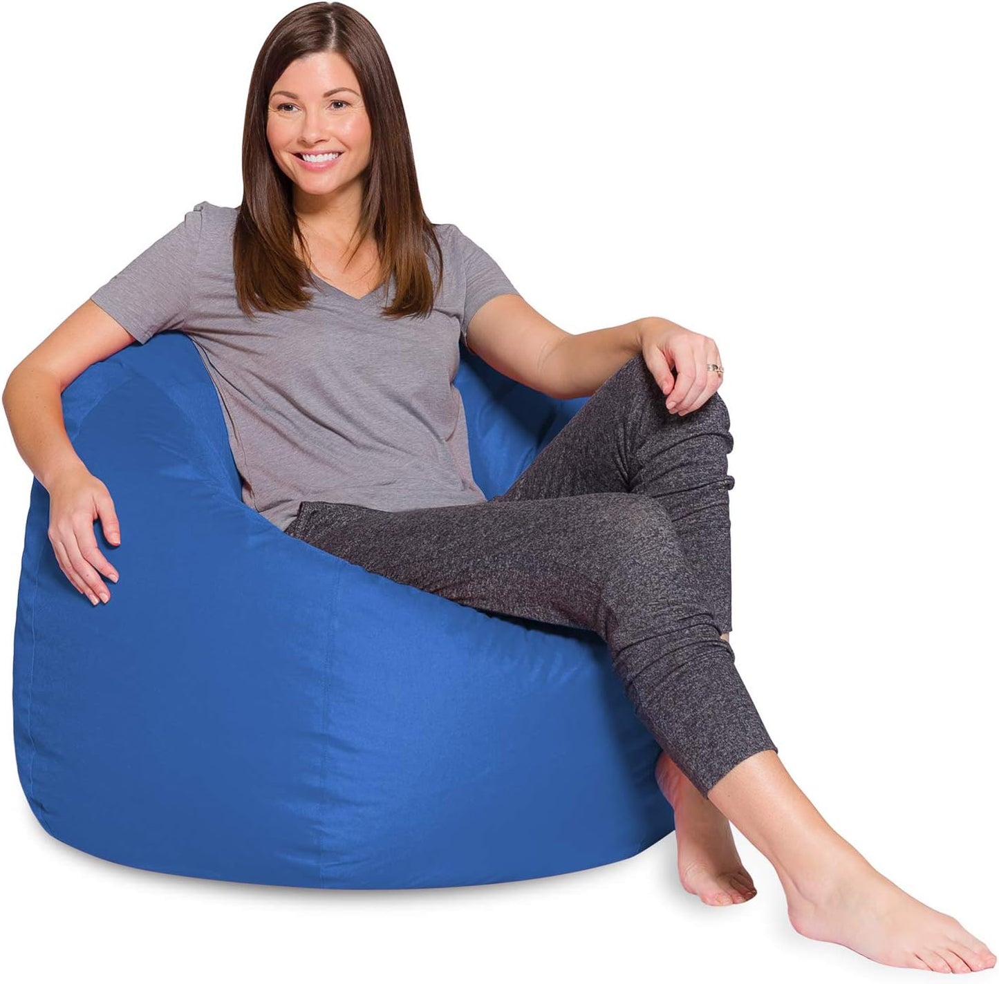 Posh Creations Bean Bag Chair for Kids and Adults, 48in X-Large