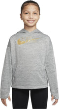Nike Therma-FIT Big Kids' Girls' Pullover Hoodie - Warm, Cozy Layer