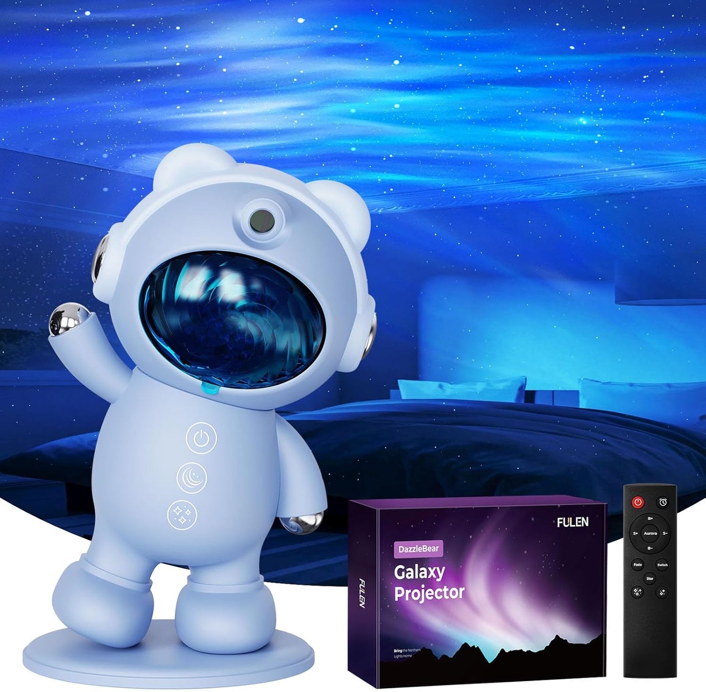 FULEN Galaxy Projector: Dreamy Bedroom Aura