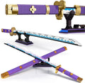 Anime Cosplay Swords Building Set Purple Yamato Sword - 38.8in Display