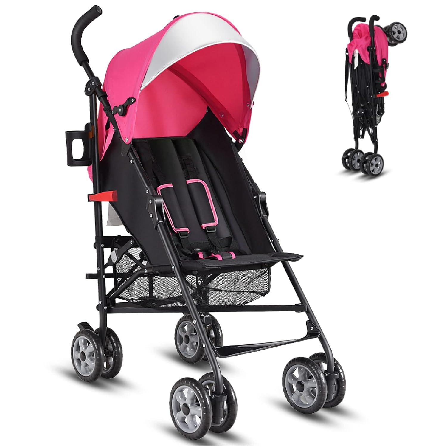HONEY JOY Baby Lightweight Stroller for Travel and Airplane
